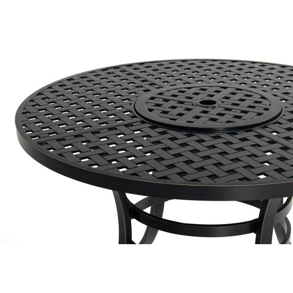 Okrugao vrtni stol aluminijski ø 120 cm Rosario – Hartman-image-3