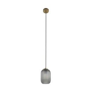 Stropna lampa zlatne boje sa staklenim sjenilom ø 12 cm Hestia - Kave Home