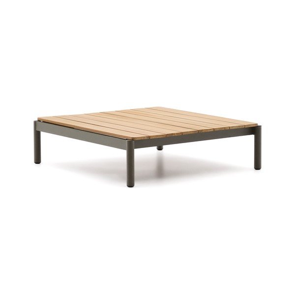 Vrtni stolić za kavu od masivne tikovine 89x91 cm Sorells – Kave Home