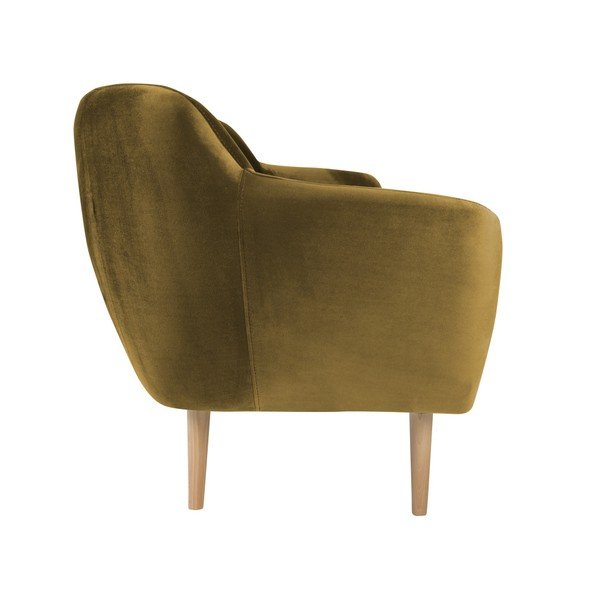 Senf žuti trosjed Mazzini Sofas Benito-image-3