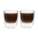 Staklene šalice u setu 2 kom s dvostrukom stijenkom/za latte 320 ml Amo – Vialli Design