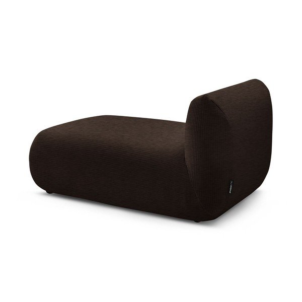 Modul sofe od tamno smeđeg samta Lecomte - Bobochic Paris-image-4