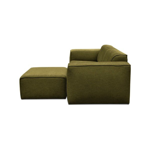 Zeleni trosjed s tabureom Cosmopolitan Design Phoenix-image-2