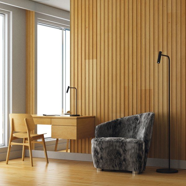 Crna stolna lampa SULION Alexia, visina 50,3 cm-image-3