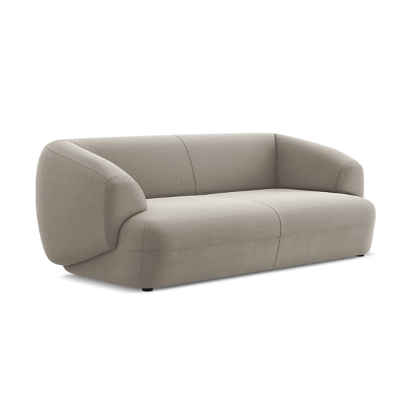 Bež baršunasti sofa 212 cm Moana – Makamii-image-1