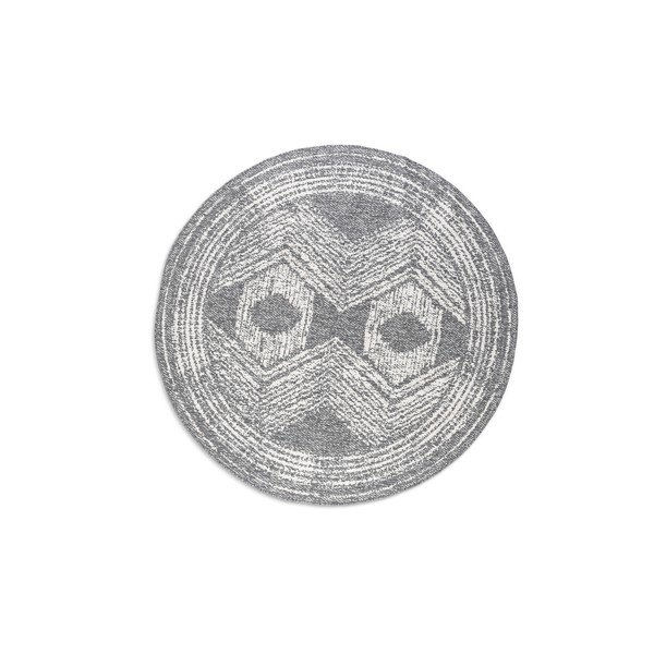 Sivi/krem okrugao vanjski tepih ø 140 cm Gemini – Elle Decoration-image-2