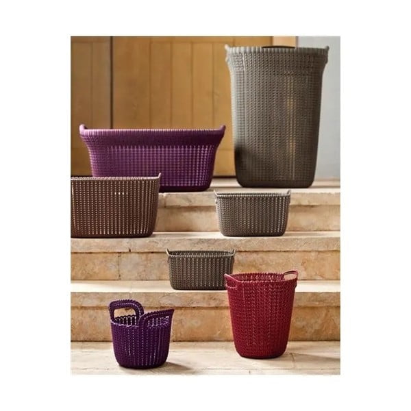 Plastična košara za rublje 57 l Knit – Curver-image-1