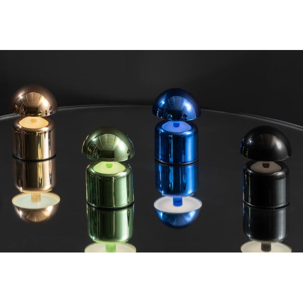 Svijetlo zelena LED stolna lampa s metalnim sjenilom (visina 14 cm) Impetu – Leitmotiv-image-2