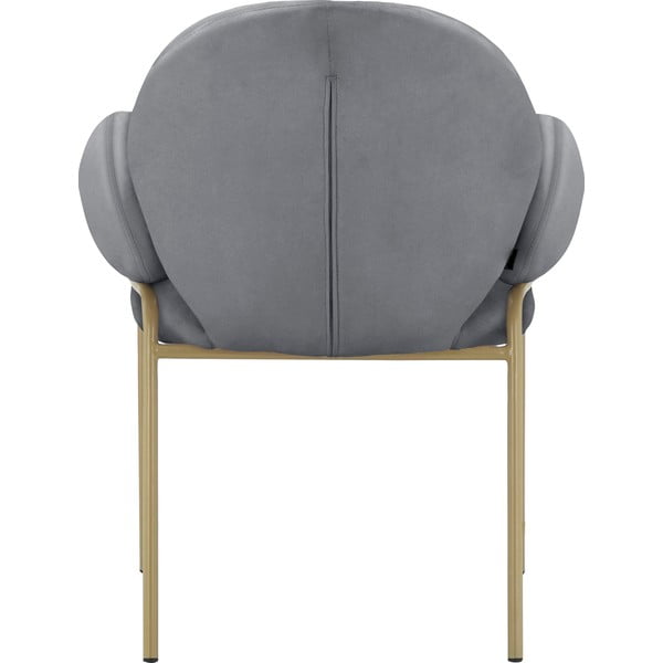 Sive podstavljene blagovaonske stolice u setu s naslonima za ruke 2 kom Iwama – Støraa-image-4