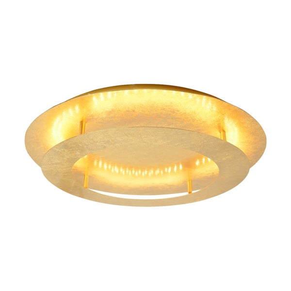 LED stropna svjetiljka u zlatnoj boji s metalnim sjenilom 50x50 cm Merle – Candellux Lighting