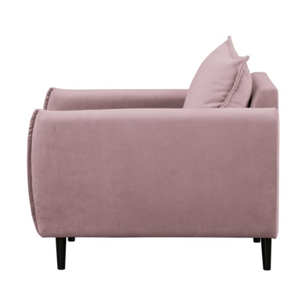Baršunasti fotelja u boji lavande Juli – Ropez-image-2
