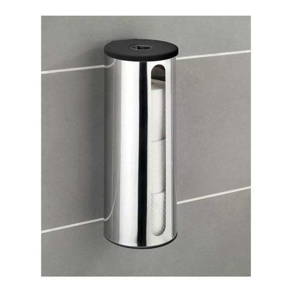 Samostojeći zidni dispenzer toalet papira Wenko Turbo-Loc Detroit-image-1