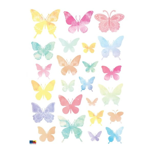Set od 24 naljepnice Artistic Ambiance Butterflies-image-2