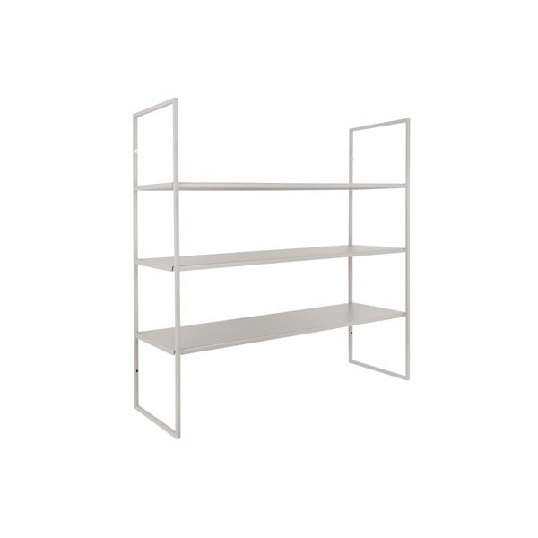 Siva metalna zidna polica PT LIVING Level, 60 x 60 cm-image-3