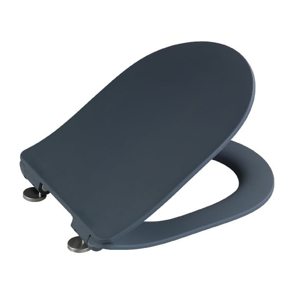 Siva WC daska Wenko Sedilo Grey, 45,2 x 36,2 cm-image-1