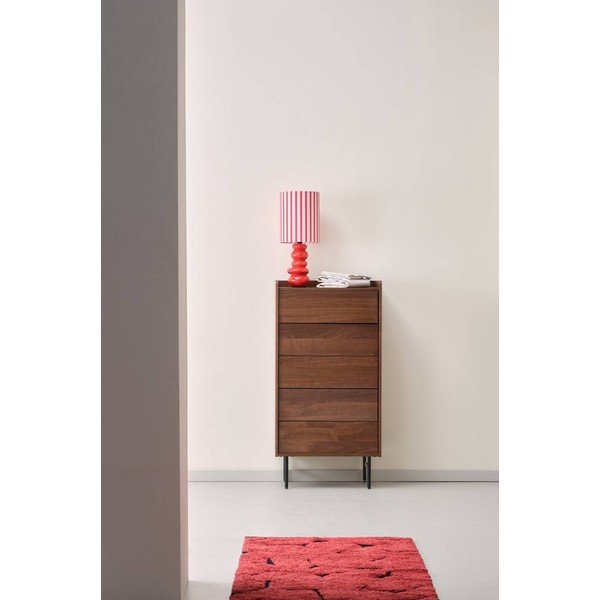 Komoda u dekoru oraha u tamnoj prirodnoj boji 60x118,5x45 cm Örgryte – Jotex-image-1