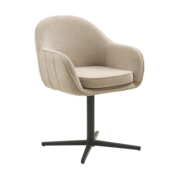 Svijetlo sive podstavljene blagovaonske stolice u setu s naslonima za ruke 2 kom Tamera – House Nordic