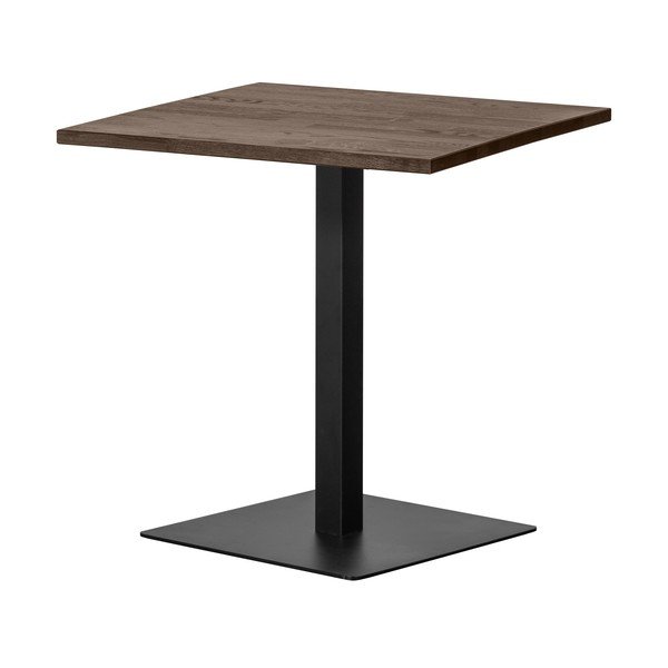 Blagovaonski stol s hrastovom pločom stola 80x80 cm Tablo – WOOOD
