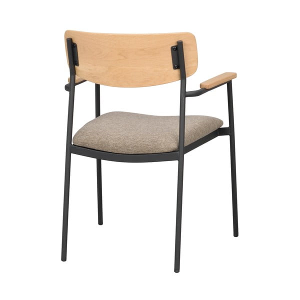 Bež/u prirodnoj boji blagovaonske stolice u setu 2 kom Maymont – Rowico-image-4