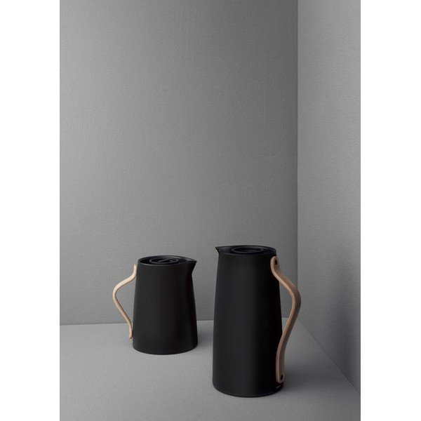 Crna termosica od nehrđajućeg čelika 1,2 l Emma – Stelton-image-1
