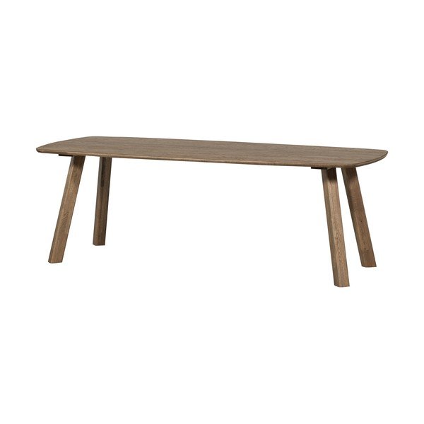 Blagovaonski stol od punog hrasta 100x220 cm Tablo – WOOOD-image-1