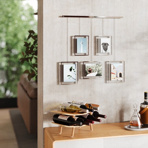 Metalni viseći okviri u setu 5 kom u srebrnoj boji 66x69 cm Exhibit – Umbra-image-3