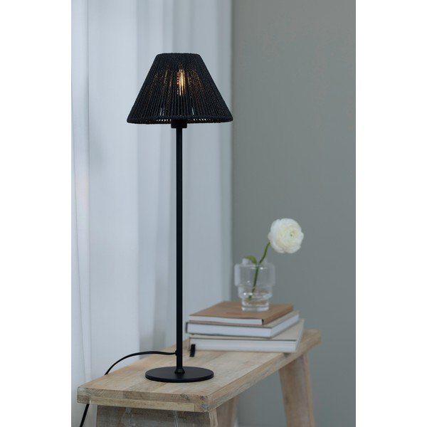 Crna podna lampa Corda - Markslöjd-image-1