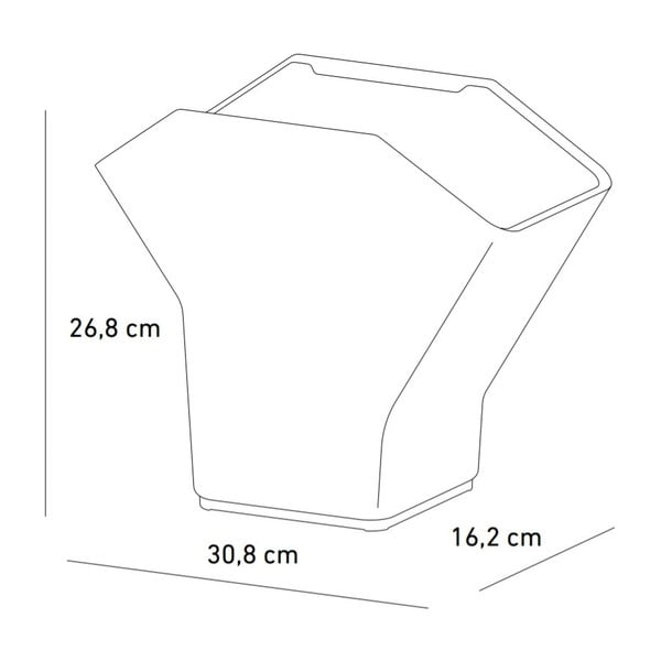 Siva samonavodna vertikalna tegla Plastia Tree-image-3