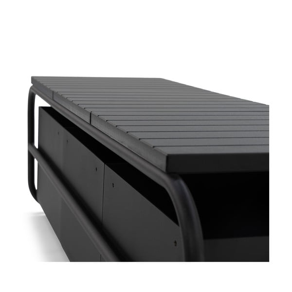 Crni metalni ormarić za cipele Astoria – Spinder Design-image-1