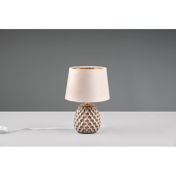 Bež stolna lampa (visina 27 cm) Ariana – Reality-image-3