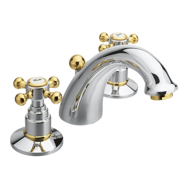 Slavina za umivaonik u sjajno srebrnoj boji/u zlatnoj boji Antea – Sapho