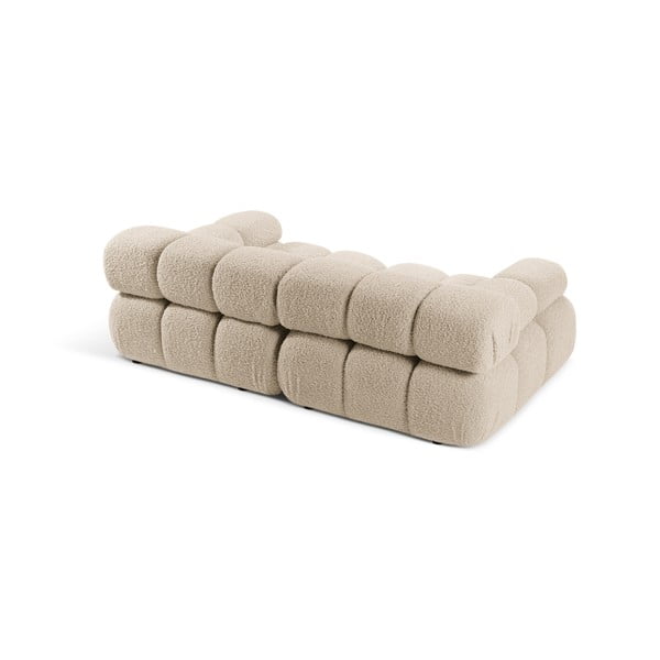 Bež sofa od bouclé tkanine 188 cm Bellis – Micadoni Home-image-4