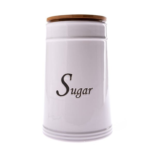 Bijela keramička posuda za šećer Dakls, 2480 ml