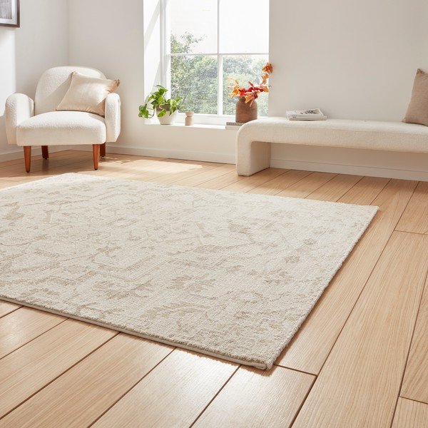 Krem tepih 200x290 cm Geneva – Think Rugs-image-2
