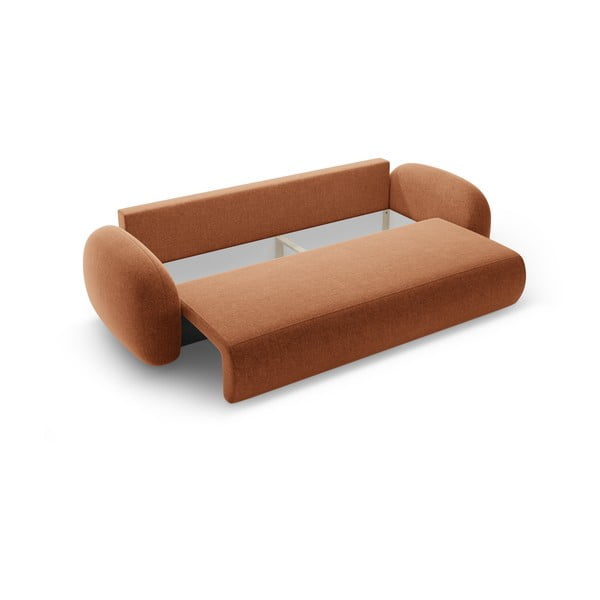 Ciglasta sklopiva/s prostorom za odlaganje sofa od šenila 262 cm Tonale – Cosmopolitan Design-image-3