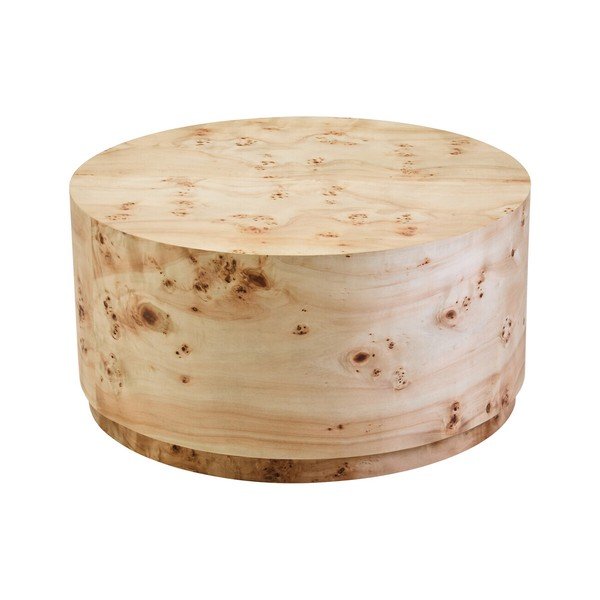 Okrugao stolić za kavu u prirodnoj boji ø 80 cm Mota – Premier Housewares