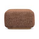 Narančasti/smeđi modularni tabure Ailani – Makamii