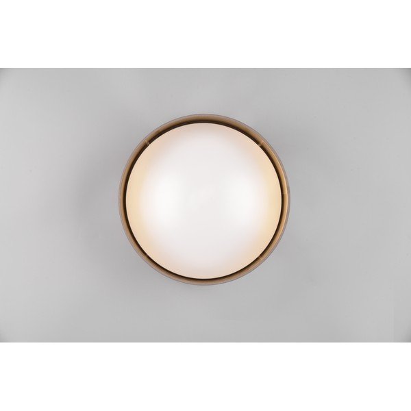 Svjetlo smeđa LED stropna svjetiljka ø 30 cm Locarno – Reality-image-2