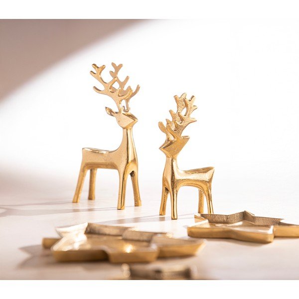 Metalni ukrasni pladanj 24x23 cm Noelle Christmas Tree – Ladelle-image-2