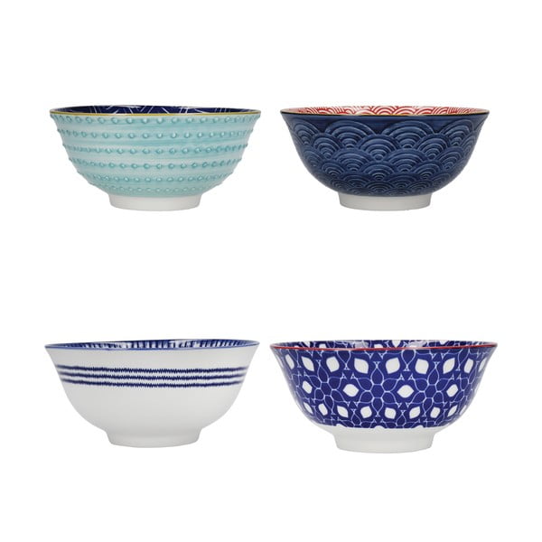 Set od 4 keramičke posude Kitchen Craft, ø 16,5 cm