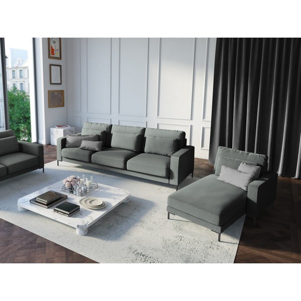 Siva ležaljka Interieurs 86 Seine, desni kut-image-1