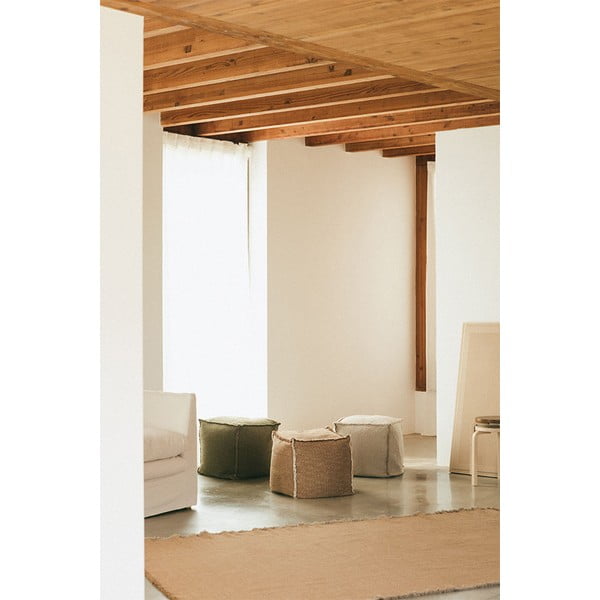 Krem vreća za sjedenje Handloom – Lorena Canals-image-4