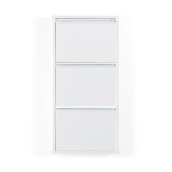 Bijeli metalni preklopni ormarić za cipele 50x103x15 cm Billy – Spinder Design-image-3
