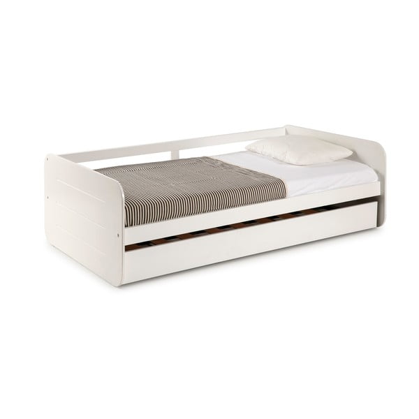 Bijeli dječji krevet s ležajem na razvlačenje 90x190 cm Redona – Marckeric-image-3