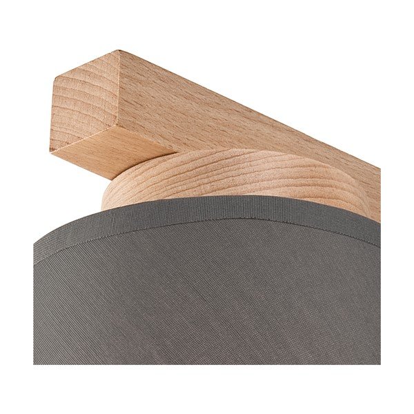 Siva zidna lampa ø 15 cm Ellie – LAMKUR-image-4
