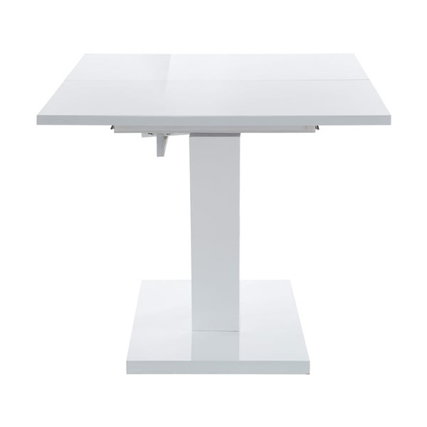 Proširiv blagovaonski stol s dodatnom pločom u sjajnom dekoru 90x140 cm Aaron – Støraa-image-1