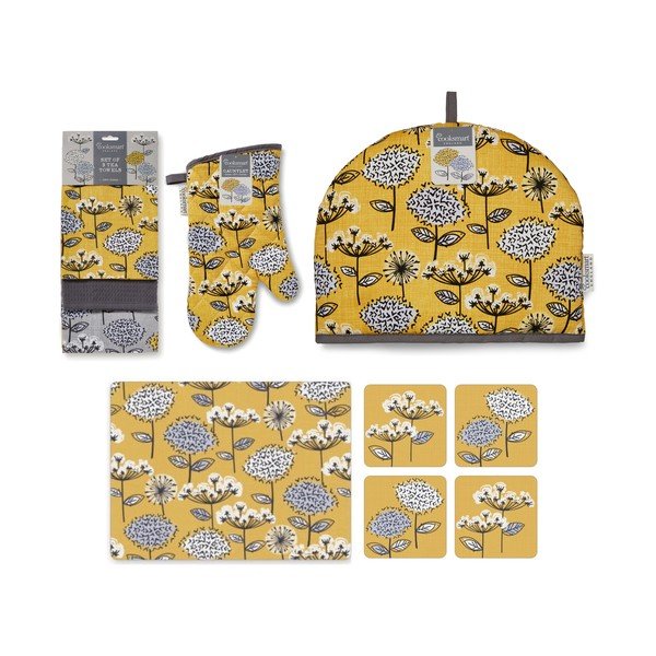 Set kuhinjskog tekstila 13 kom Retro Meadow – Cooksmart ®