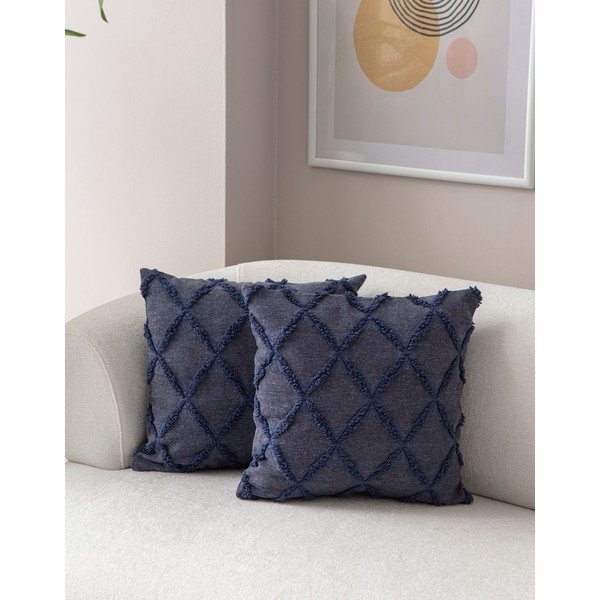 Ukrasne jastučnice u setu 2 kom 43x43 cm Tuffet – Mioli Decor-image-1