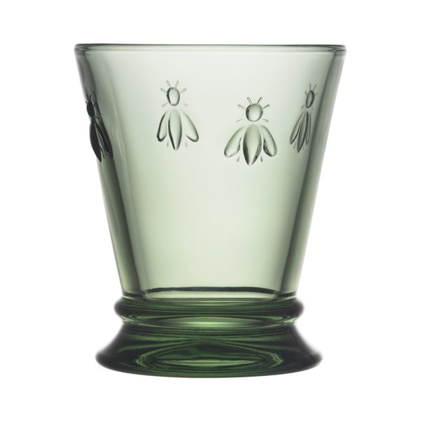 Zelena staklena čaša La Rochère Abeille, 260 ml