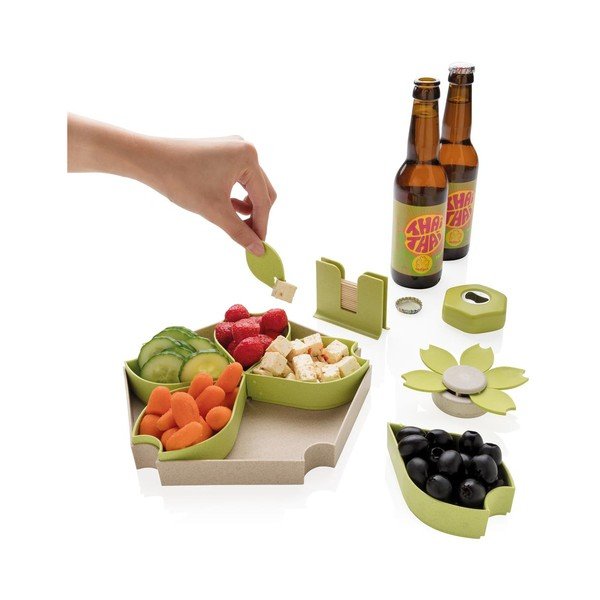 Zeleni 4-dijelni set za posluživanje XD Design Collection-image-2